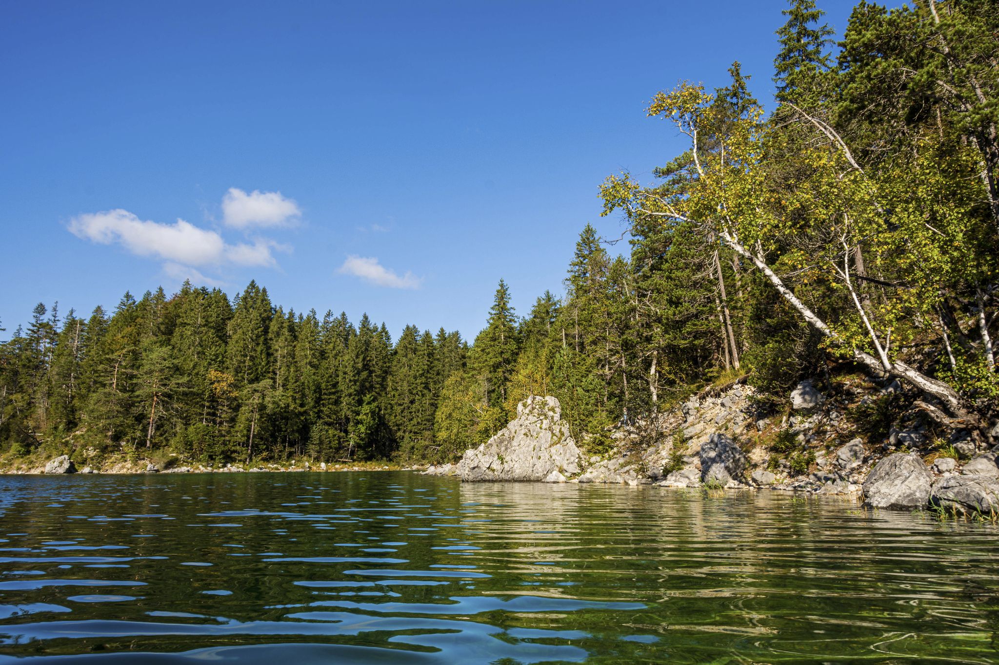 Kajaktour Eibsee 09.10.2021